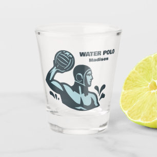 Custom Name Water Polo Shot Glass