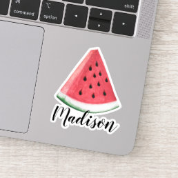 Custom Name Watermelon Sticker