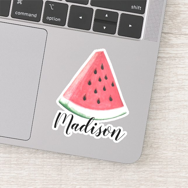 Custom Name Watermelon Sticker (Detail)