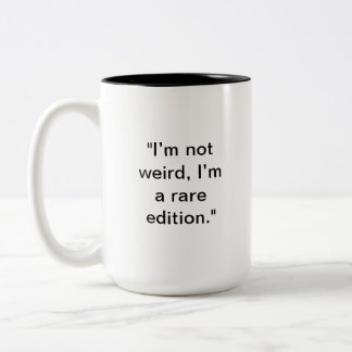 Custom Name Weirdo Mug | Funny Personalized Gift