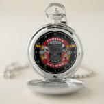 Custom NAME Welder Metal Fabricator Welding Shop W Pocket Watch<br><div class="desc">Custom NAME Welder Metal Fabricator Welding Shop design - featuring welder helmet and torches. Customize with your Name or Custom Text!</div>
