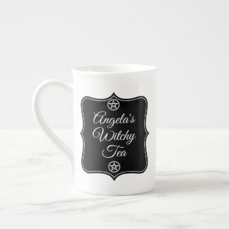 Custom Name Witchy Tea Cup | Personalize Witch Tea
