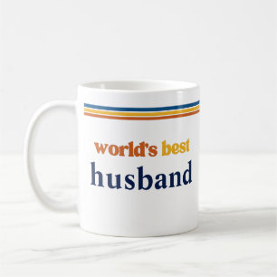 Custom Name World’s Best Husband Personalized Gift Coffee Mug