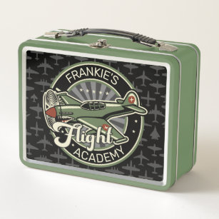 Lunch Box for Kids Retro Airplane Custom Lunch Box Travel -  Israel