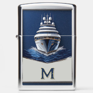 ⚓ Custom Name Yacht Gift For Boat Lovers 🌊 Zippo Lighter
