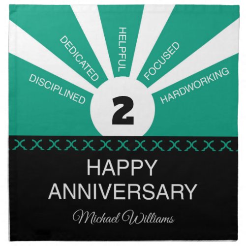 Custom Name & Year, Employee Anniversary