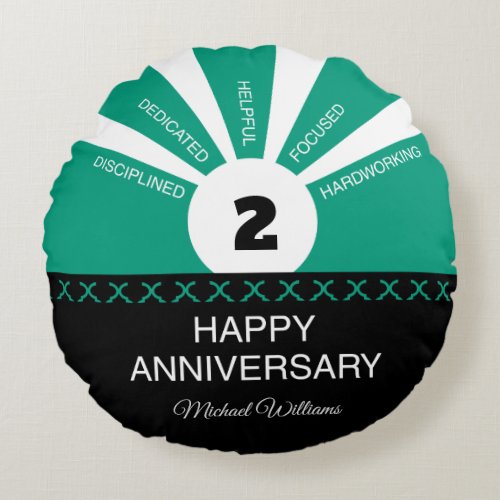 Custom Name & Year, Employee Anniversary