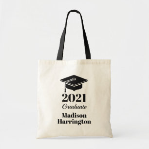 Custom name & year Graduation totes