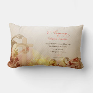 Custom Name & Year Nun, 60th Anniversary Religious Lumbar Pillow