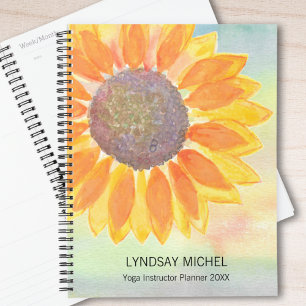 Custom Name Yoga Instructor Planner