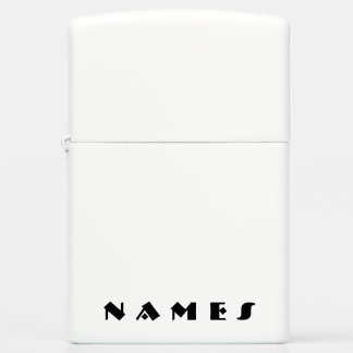 Custom Name Zippo Lighter