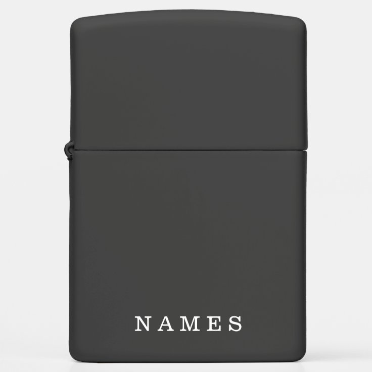 Custom Name Zippo Lighter Zazzle