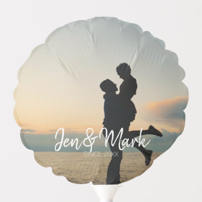 Custom Names and Year  | Stolen Moments Balloon (Front)