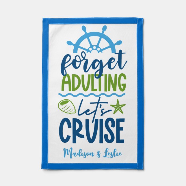 Custom Names Cruise Pennant (Front)