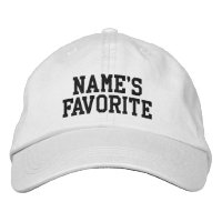 Custom Name's Favorite Text Birthday Gift for her