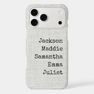 Custom Names Grandma & Mom Phone Case