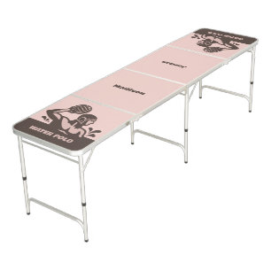 Custom Names Water Polo Beer Pong Table