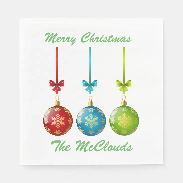 Custom Napkins Zazzle