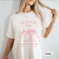 Custom Nashville Bachelorette Party Let's Go Girl