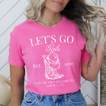 Custom Nashville Bachelorette Party Social Club T-Shirt<br><div class="desc">Get ready to kick up your heels in Nashville with our Custom Nashville Bachelorette Party Social Club T-Shirt, the perfect blend of luxury and western flair for your special celebration. Crafted to make you stand out in style, this shirt is more than just apparel—it's a symbol of the ultimate bachelorette...</div>