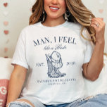 Custom Nashville Bachelorette Party Social Club T-Shirt<br><div class="desc">Get ready to make a statement in Nashville with our Custom Nashville Bachelorette Party Social Club T-Shirt, designed to add a touch of luxury to your bachelorette celebration. Crafted for the ultimate bachelorette experience, this shirt isn't just apparel—it's a symbol of personalized luxury. In a sophisticated navy blue, it adds...</div>