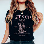Custom Nashville Bachelorette Party Social Club T-Shirt<br><div class="desc">Step into the heart of Nashville's vibrant nightlife with our Custom Nashville Bachelorette Party Social Club T-Shirt, the ultimate symbol of camaraderie and celebration. Crafted for the modern bride tribe, this shirt blends the essence of Nashville's energetic spirit with personalized luxury, making it the perfect attire for your unforgettable bachelorette...</div>