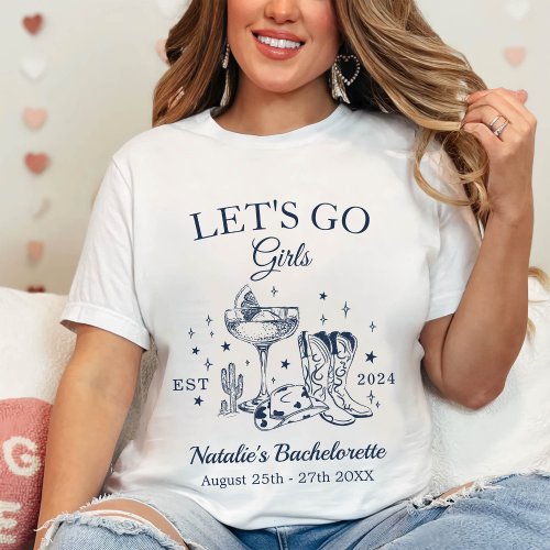 Custom Nashville Bachelorette Party Social Club T_Shirt