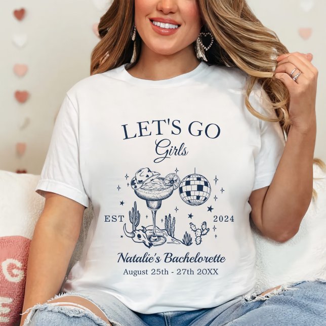 Custom Nashville Bachelorette Party Social Club T-Shirt (Creator Uploaded)