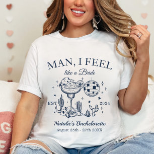 Custom Nashville Bachelorette Party Social Club T-Shirt