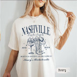 Custom Nashville Bachelorette Rodeo Cocktail T-Shirt<br><div class="desc">Custom Nashville Bachelorette Rodeo Cocktail</div>