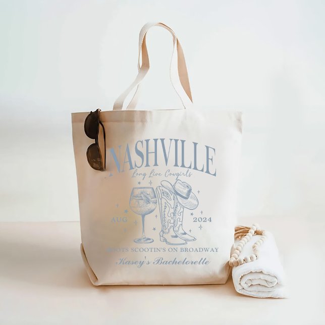 Custom  Nashville Bachelorette Rodeo Cocktail Tote Bag (Creator Uploaded)