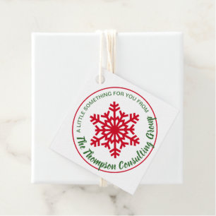 Custom National Eggnog Day Celebration December 24 Favor Tags
