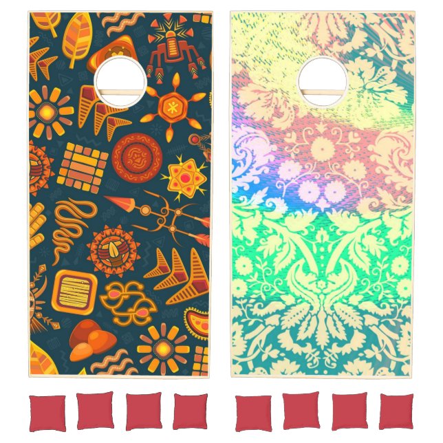 Custom Natural Wood Cornhole Set (Set)