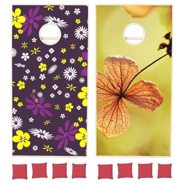 Custom Natural Wood Cornhole Set (Set)