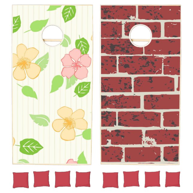 Custom Natural Wood Cornhole Set (Set)