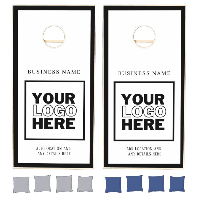 Custom Natural Wood Cornhole Set (Set)