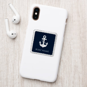 Custom Nautical Boat Name Anchor Patch