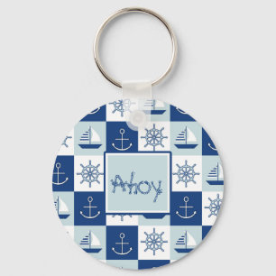 Custom Nautical Keychain