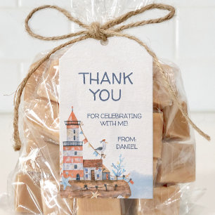 Custom Nautical Lighthouse Gift Tags