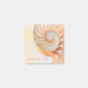 Custom Nautilus Shell – Add Text & or photo Post-it Notes