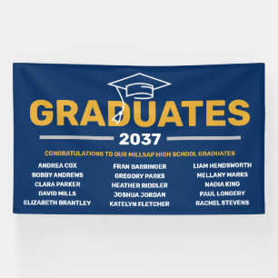 Custom Neighborhood Graduation Banner