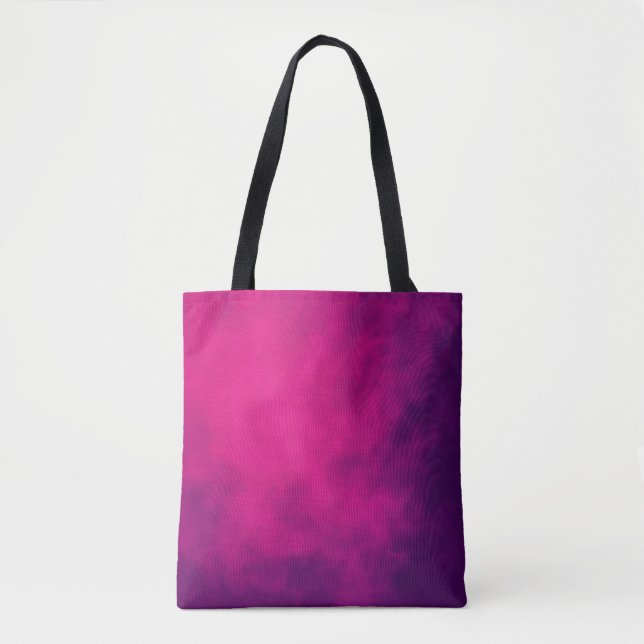 Custom Neon Pink Tote Bag (Front)