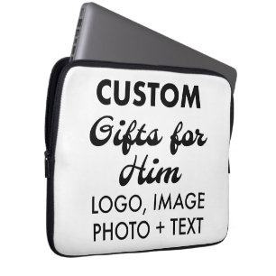 Custom Neoprene 13" Laptop Sleeve Cover Case