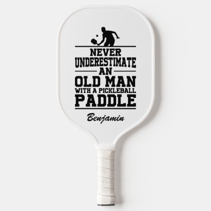 Custom Never Underestimate An Old Man With A  
