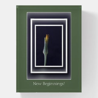 Custom New Beginnings Elegant Floral Yellow Green
