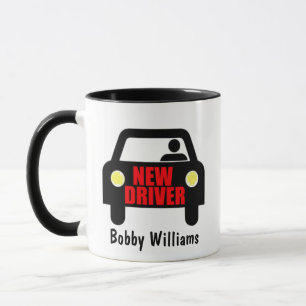 Custom New Drivers License Coffee Mug
