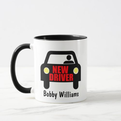 Custom New Drivers License Coffee Mug