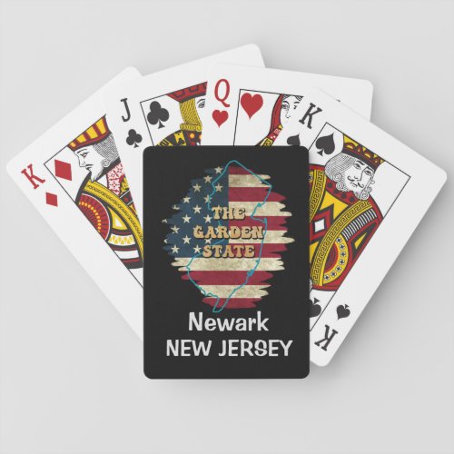 Custom New Jersey State Playing Cards