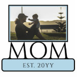 Custom New Mom to be Mom Est Photo Sculpture<br><div class="desc">Personalized Custom New Mom to be Mom Est First Mother's Day Gifts!</div>