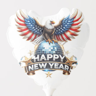 "Custom New Year Balloons - Perfect for 2025 Party